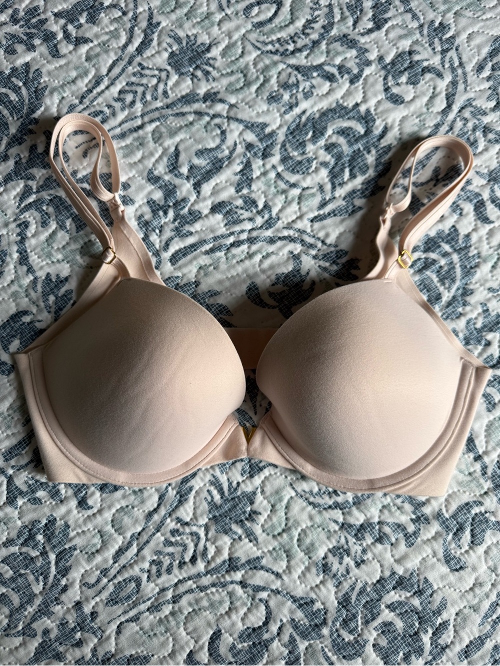 Victoria’s Secret Push-up Bra Side Smoothing Pale Pink Cashmere 32D